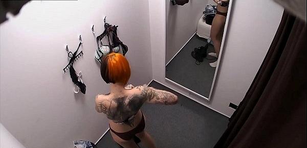  Redhead Rebel Caught in Shopping Mall